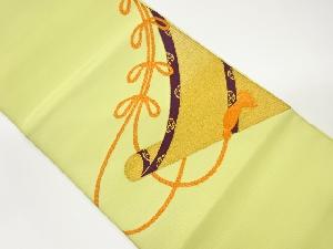 綴れ簾模様織出し名古屋帯